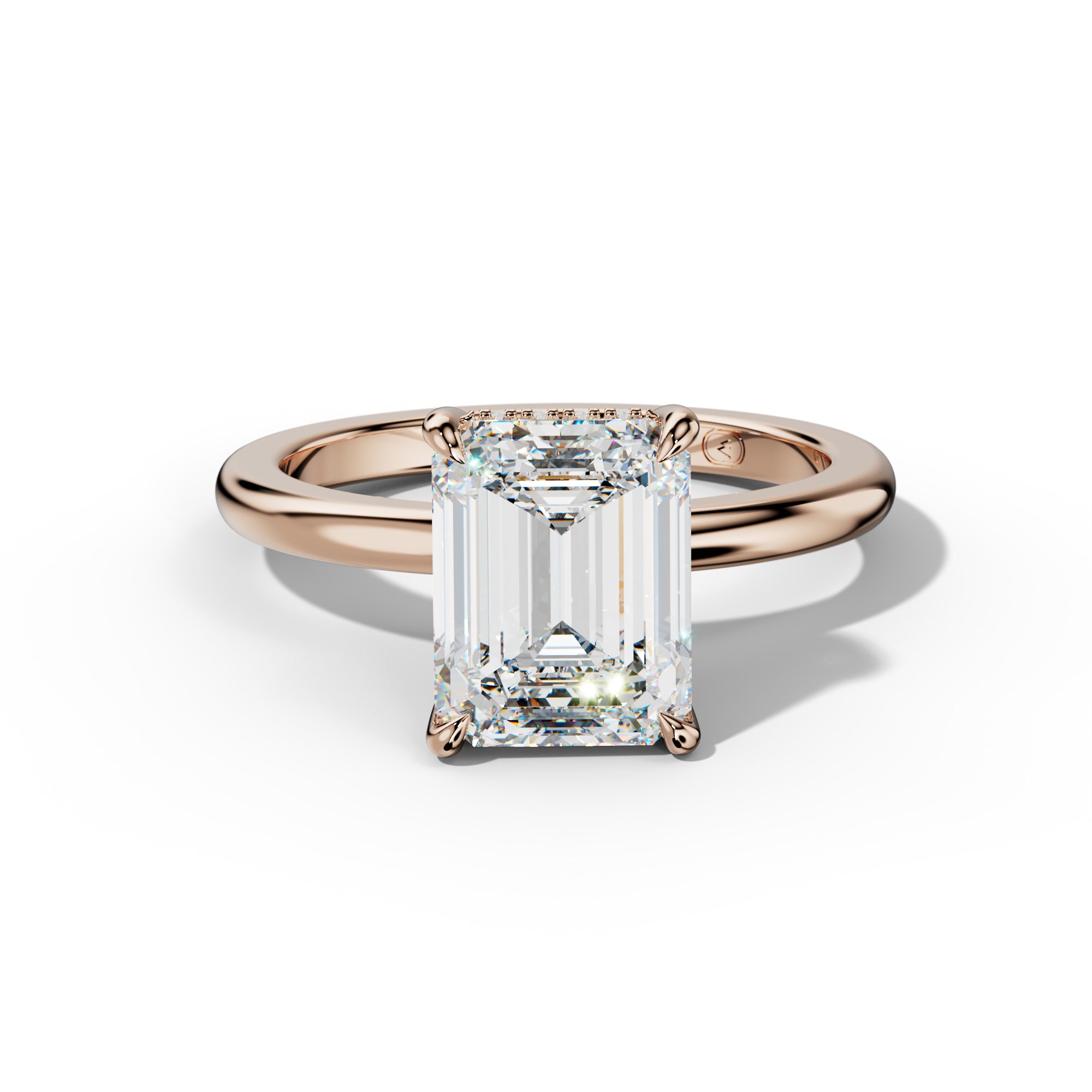 Reese Emerald Cut Engagement Ring